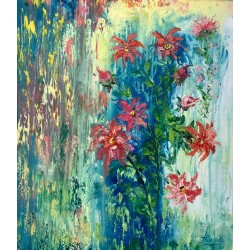 ARTE INTUITIVA  Flores - R$ 1.350,00