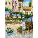 QUADRO DECORATIVO PINTADO A MÃO 
